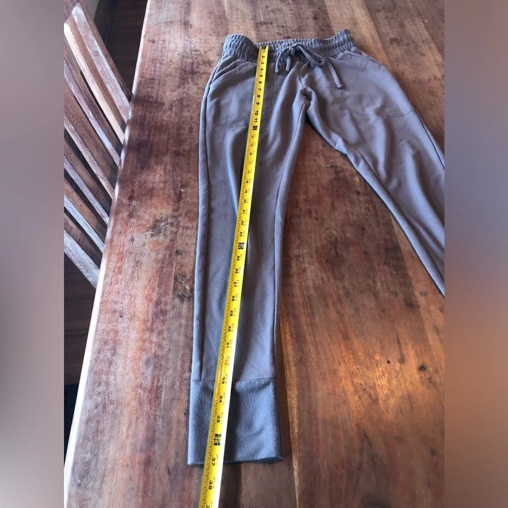 Free People Movement Joggers Skinny Sweatpants Charcoal Gray